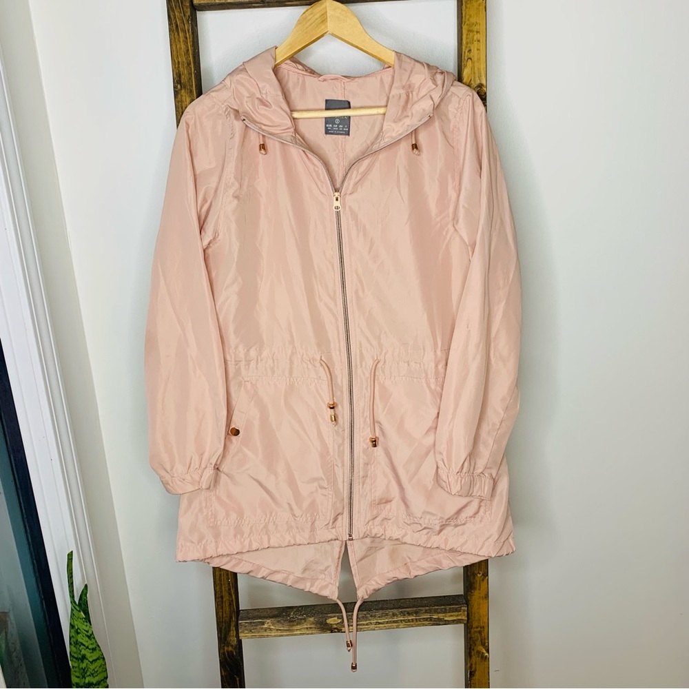 Primark Light Pink Windbreaker Jacket